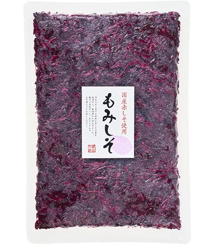 Amazon.co.jp: ふみこ農園 赤紫蘇 もみしそ 300g 着色料無添加 国産 赤